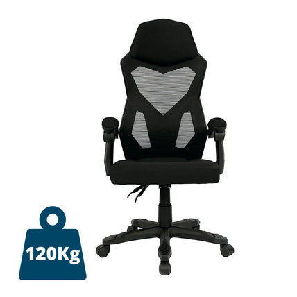 Cadeira Escritorio C/ Braco Relax Preta Ga211 Multi